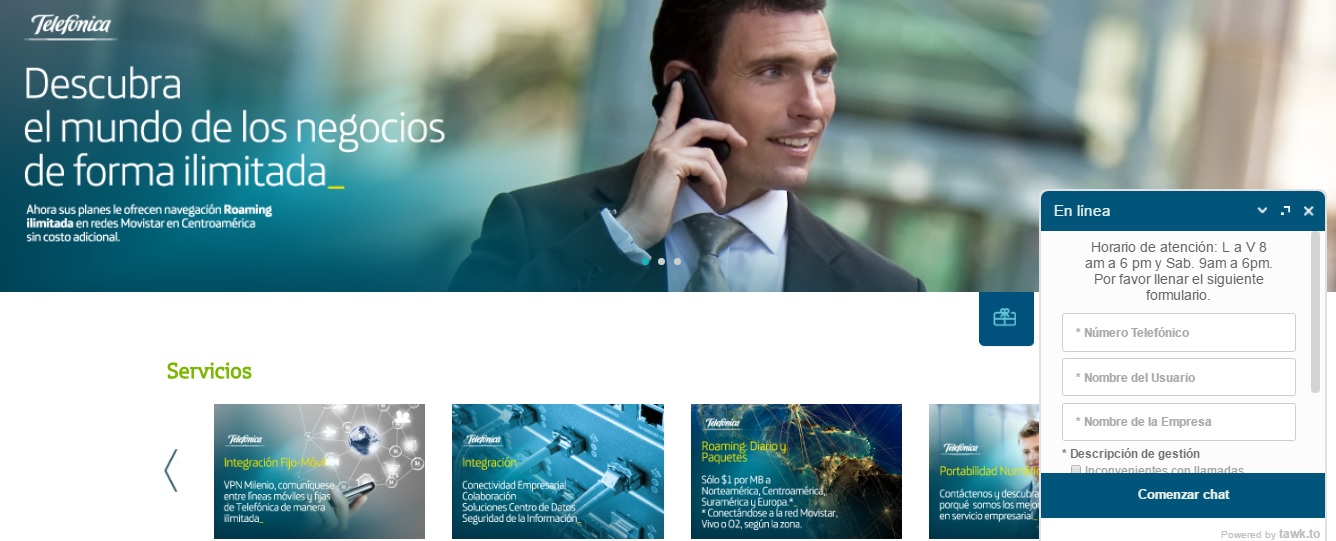 Telefónica impulsa digitalización de canales de servicio al cliente