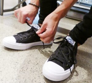 El modelo Chuck Taylor All Star II cuenta con plantilla Lunarlon de Nike.