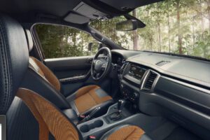 Interior del Ford Ranger.