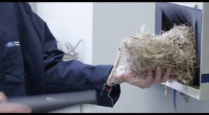 Los investigadores están probando la durabilidad y la resistencia al calor del material para su uso potencial en el interior del vehículo.