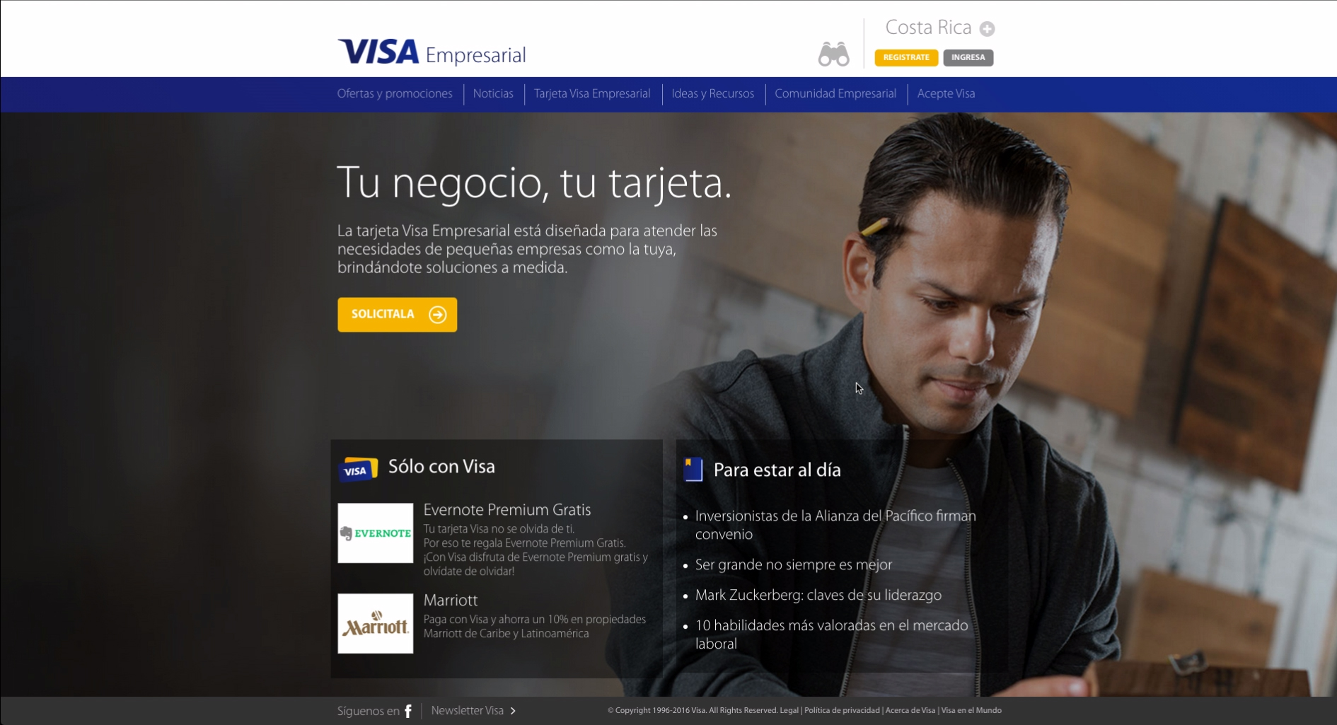 Visa continúa pavimentando la ruta de las Mipymes en Costa Rica