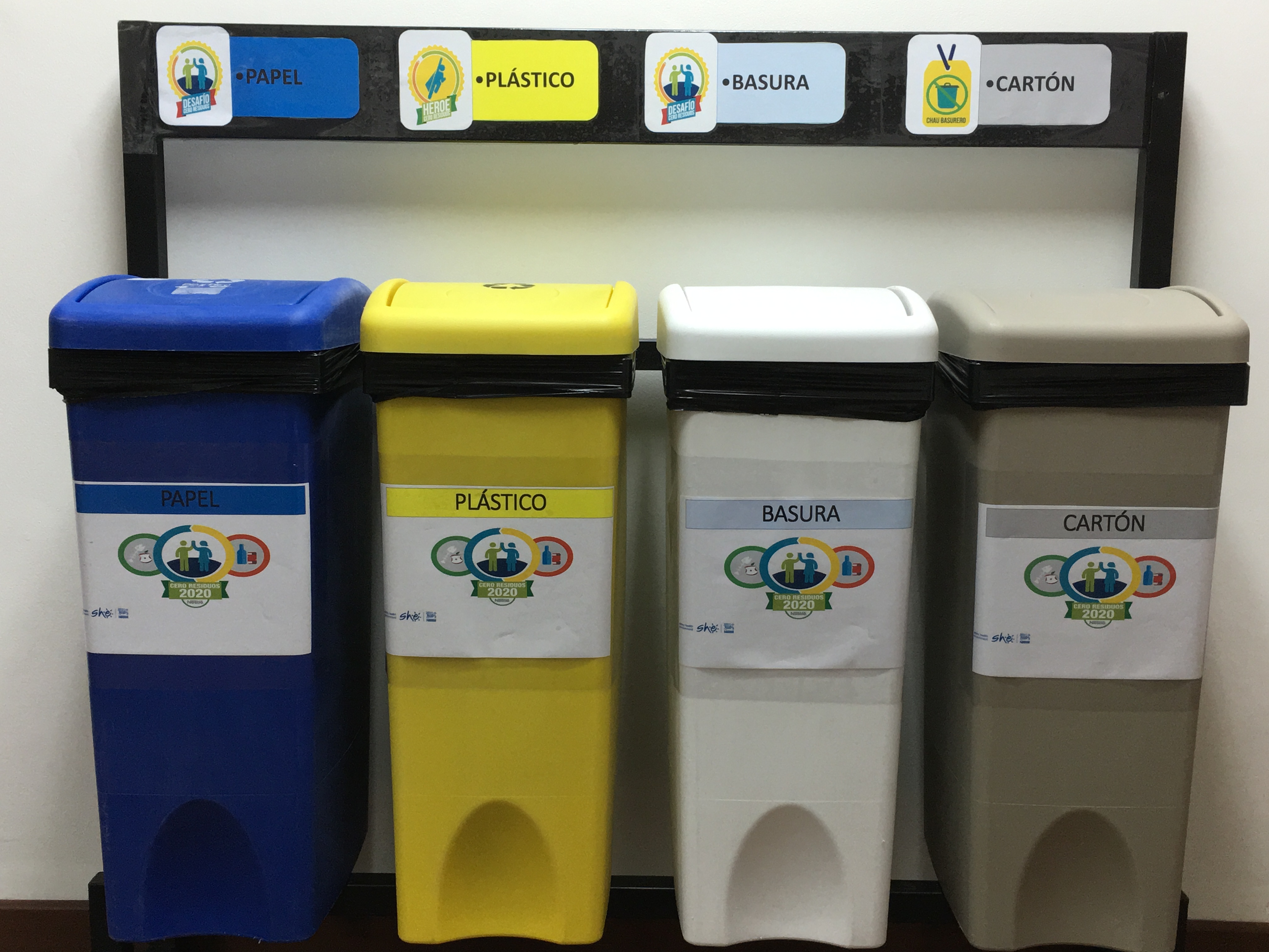Nestlé con oficinas libres de basureros