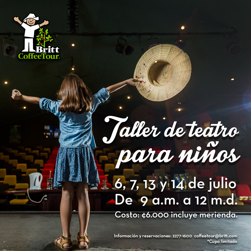 Taller de teatro infantil en vacaciones