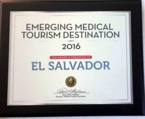 En 2015 El Salvador recibió 25. 978 turistas en busca de tratamiento médico.