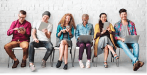 El 85% de los millennials tiene celular.