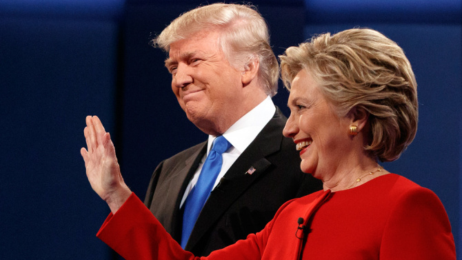 Las diez mejores frases del debate entre Clinton y Trump