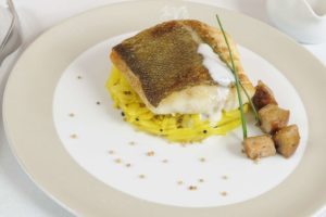 Recibió el premio de "Mejor comida del mundo en un salón de primera clase.