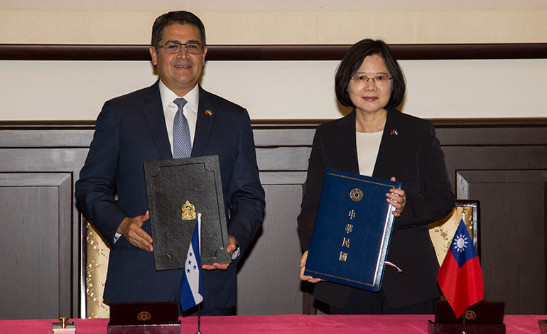 Honduras fortalece cooperación económica con Taiwán