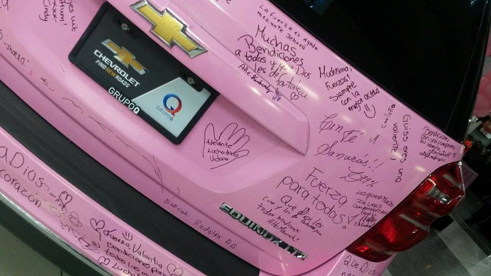 Chevrolet recolectará firmas para beneficiar a mujeres con cáncer de mama