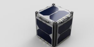 El satélite contará con paneles solares para recolección de energía.