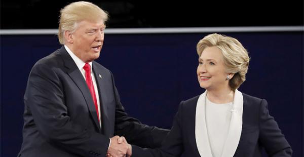 ¿Quién ganó el segundo debate entre Clinton y Trump?