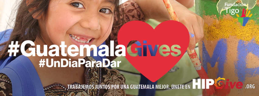 #GuatemalaGives, ¡Un Día para Dar!