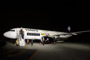 En presencia de autoridades costarricenses y guatemaltecas, se inauguró Volaris Costa Rica, una subsidiaria de la aerolínea mexicana Volaris.