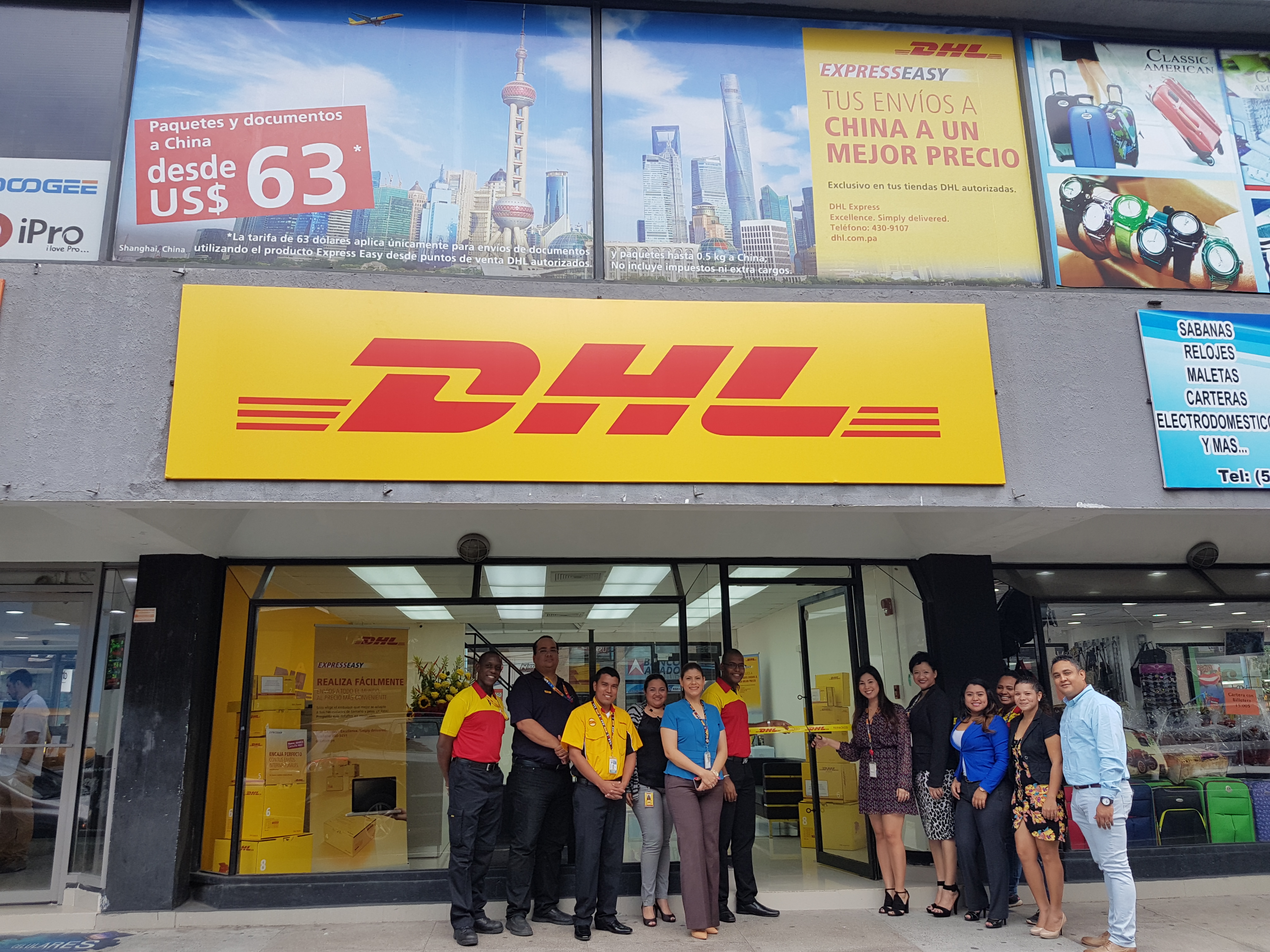 DHL abre nuevo Punto de Ventas en Colón