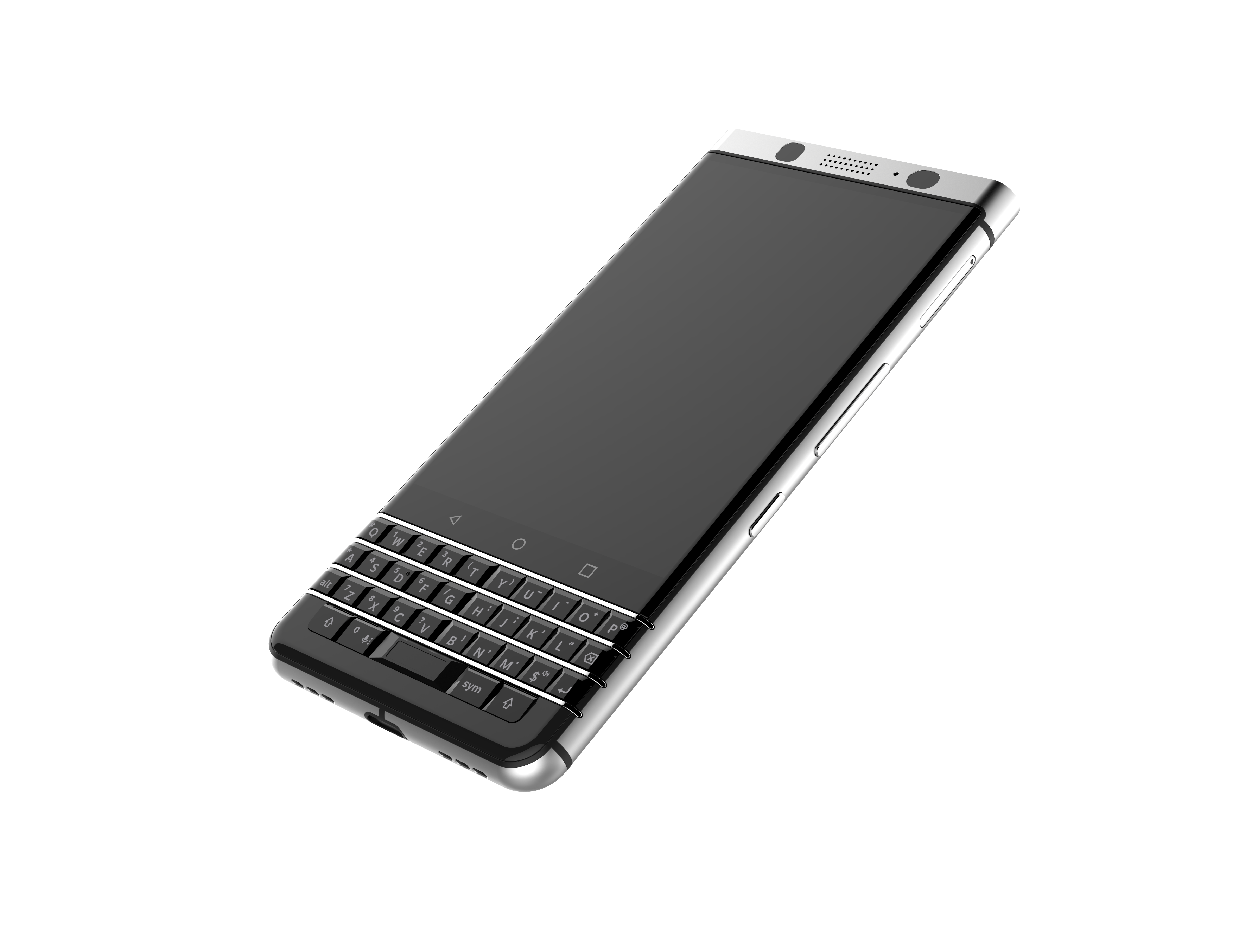 Vistazo al nuevo smartphone de BlackBerry con teclado en CES 2017
