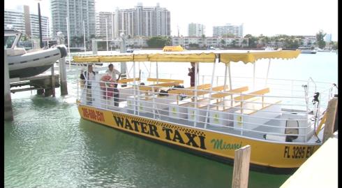 Miami Beach cuenta con servicio de taxi acuático para turistas
