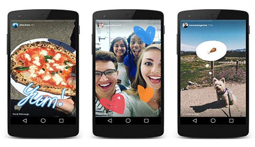 Instagram Stories con más usuarios que Snapchat