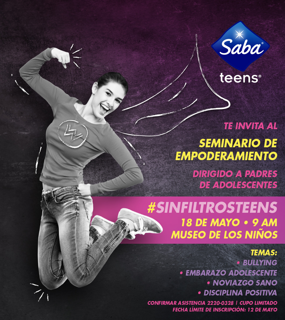 #SINFILTROSTEENS busca empoderar a las niñas y jóvenes costarricenses