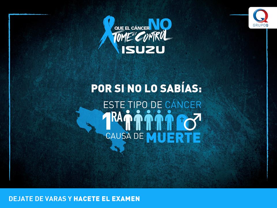 Campaña promueve la detección temprana  del cáncer de próstata