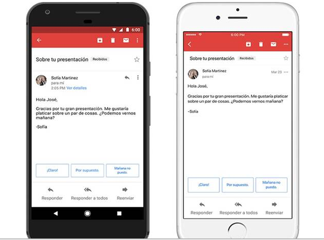 Respuestas rápidas y automáticas desde Gmail