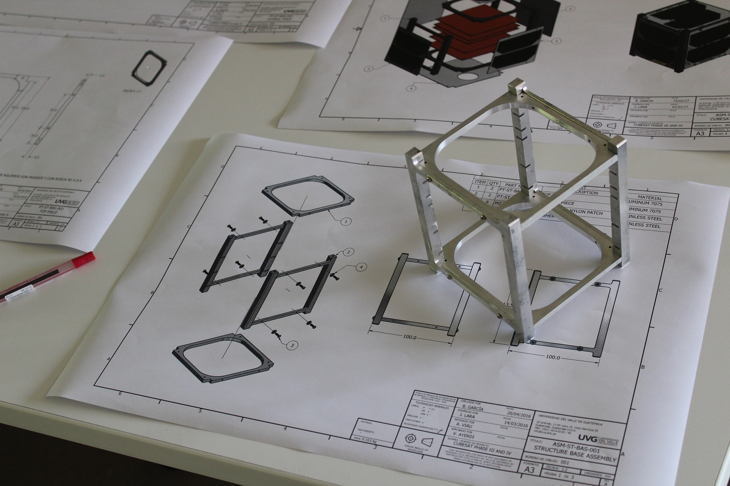 Universidad del Valle de Guatemala lanzará al espacio el primer satélite guatemalteco