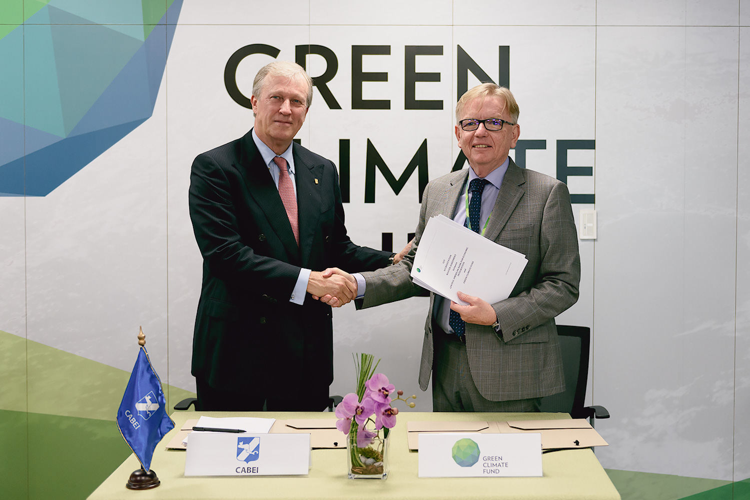 BCIE firma Acuerdo Marco de Acreditación con el Fondo Verde para el Clima