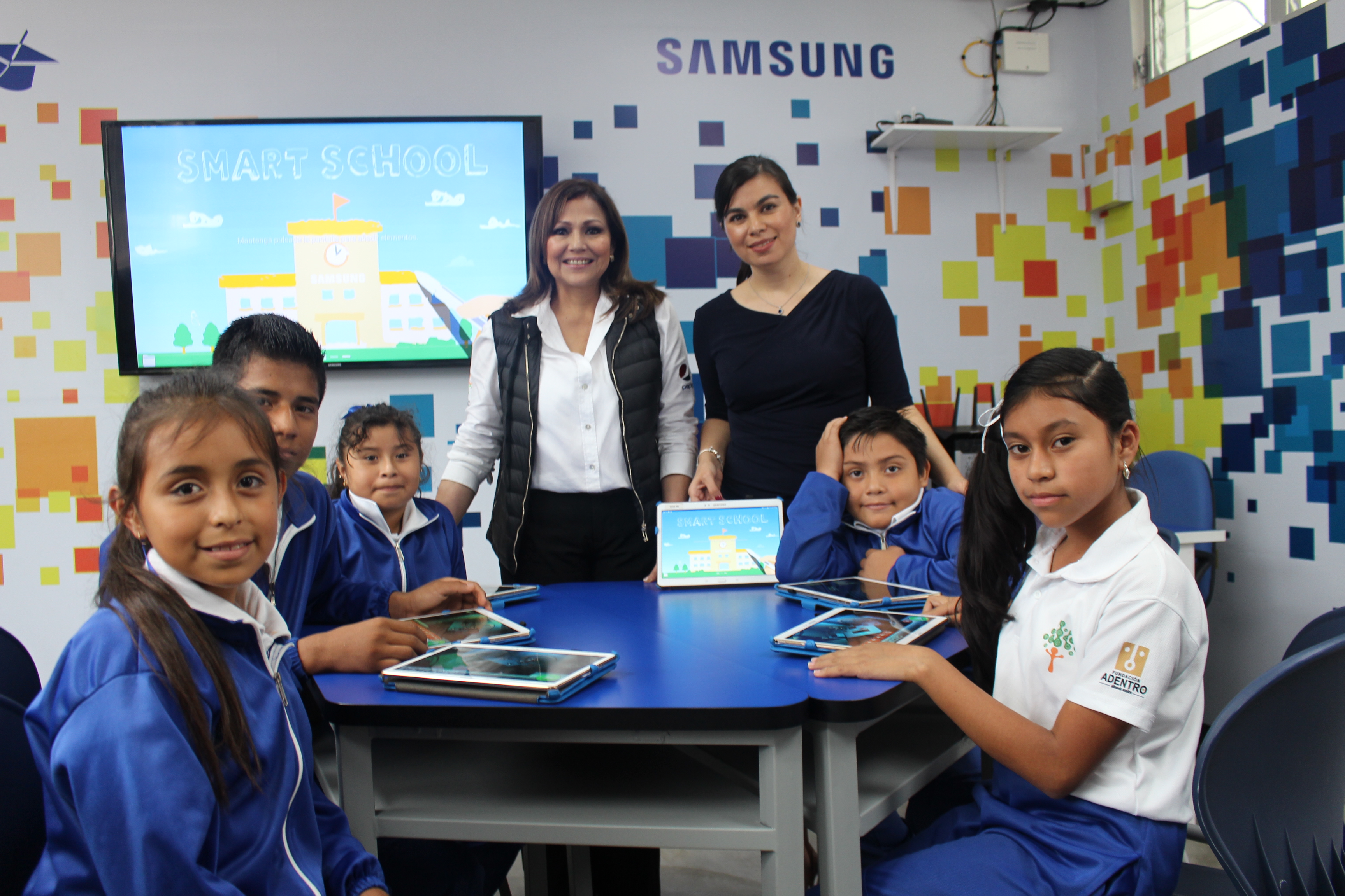 CBC y Samsung inauguran el aula interactiva “Smart School” en la escuela Enrique Castillo Monge