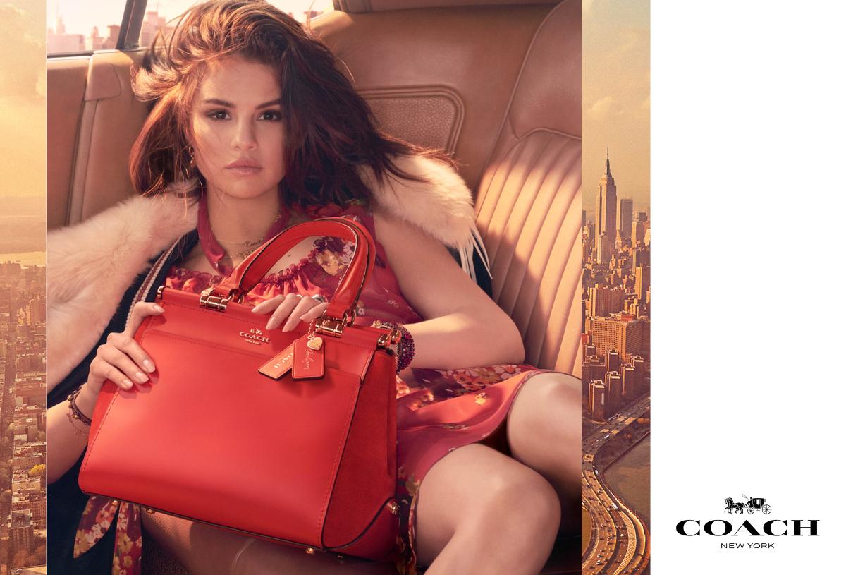 Coach lanzará colección “X Selena Gomez”