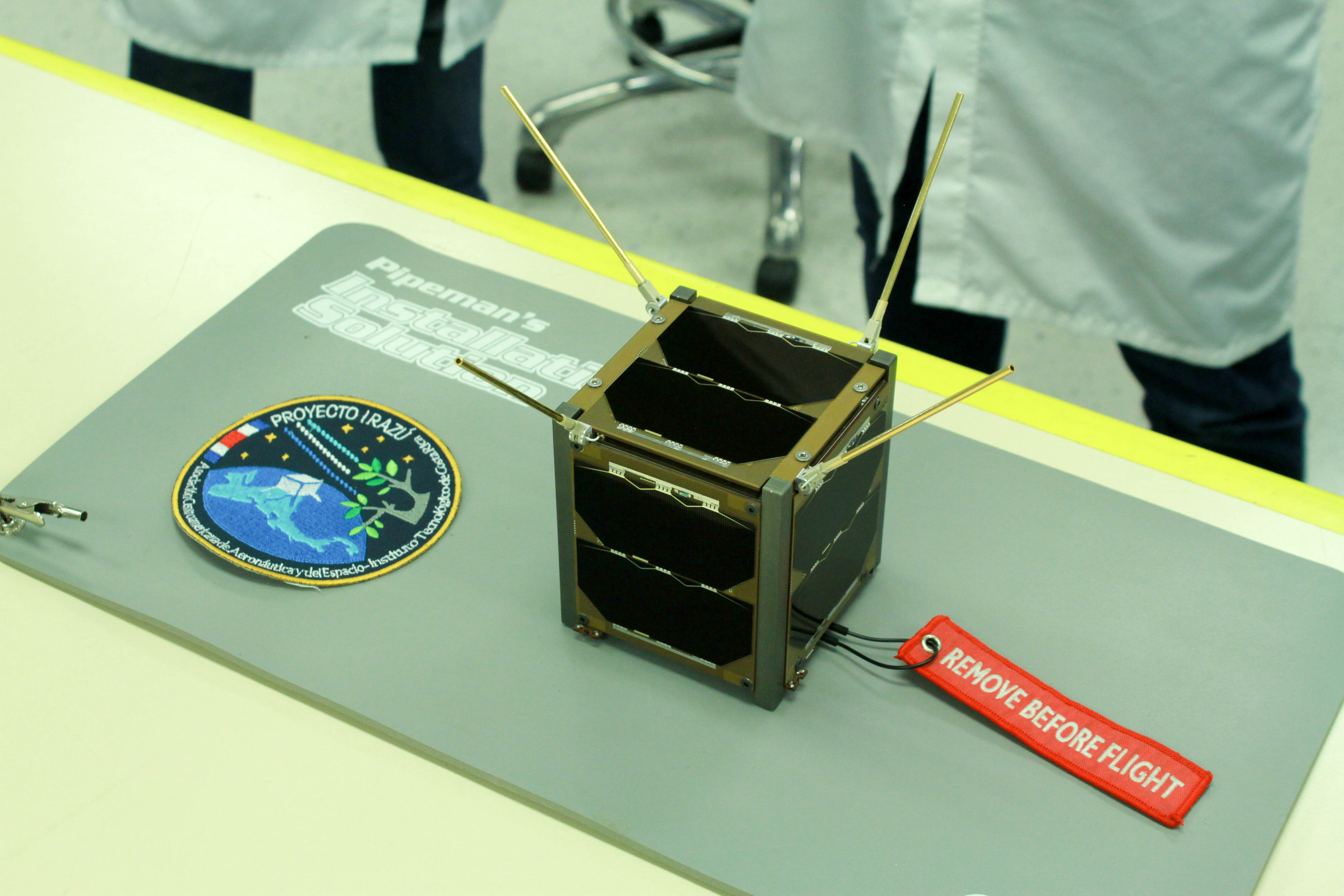 Proyecto Irazú, primer satélite centroamericano, está listo para partir a Japón