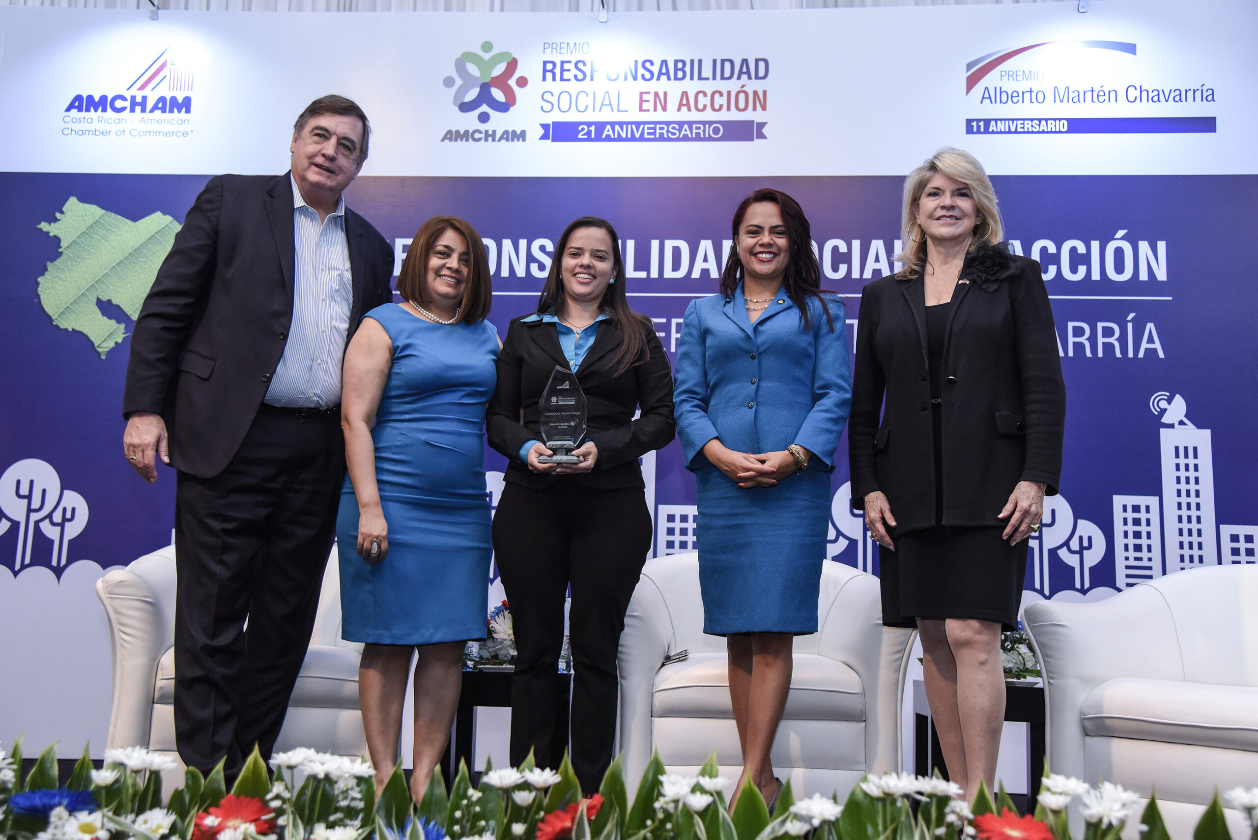 Cargill en Costa Rica recibe reconocimientos de AmCham