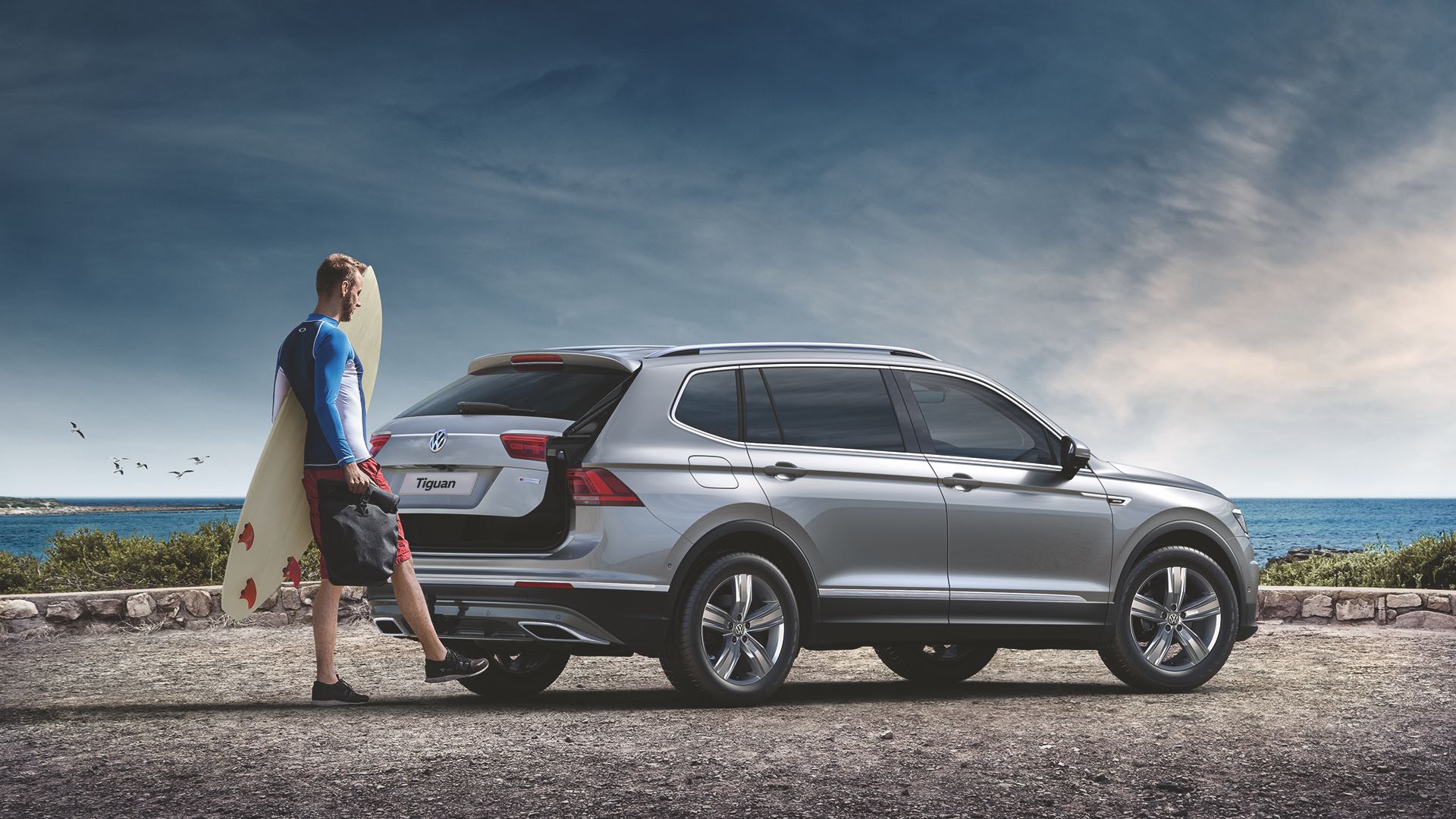 El nuevo Volkswagen Tiguan Allspace se estaciona solo