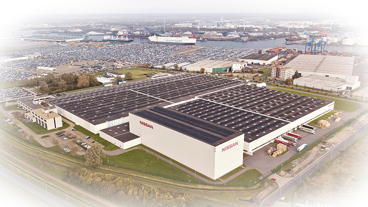 Nissan tendrá el techo solar colectivo más grande en los Países Bajos