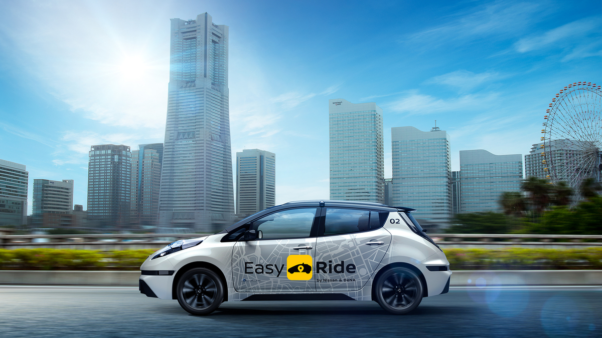 Nissan y DeNA revelan el nuevo servicio de movilidad Easy Ride