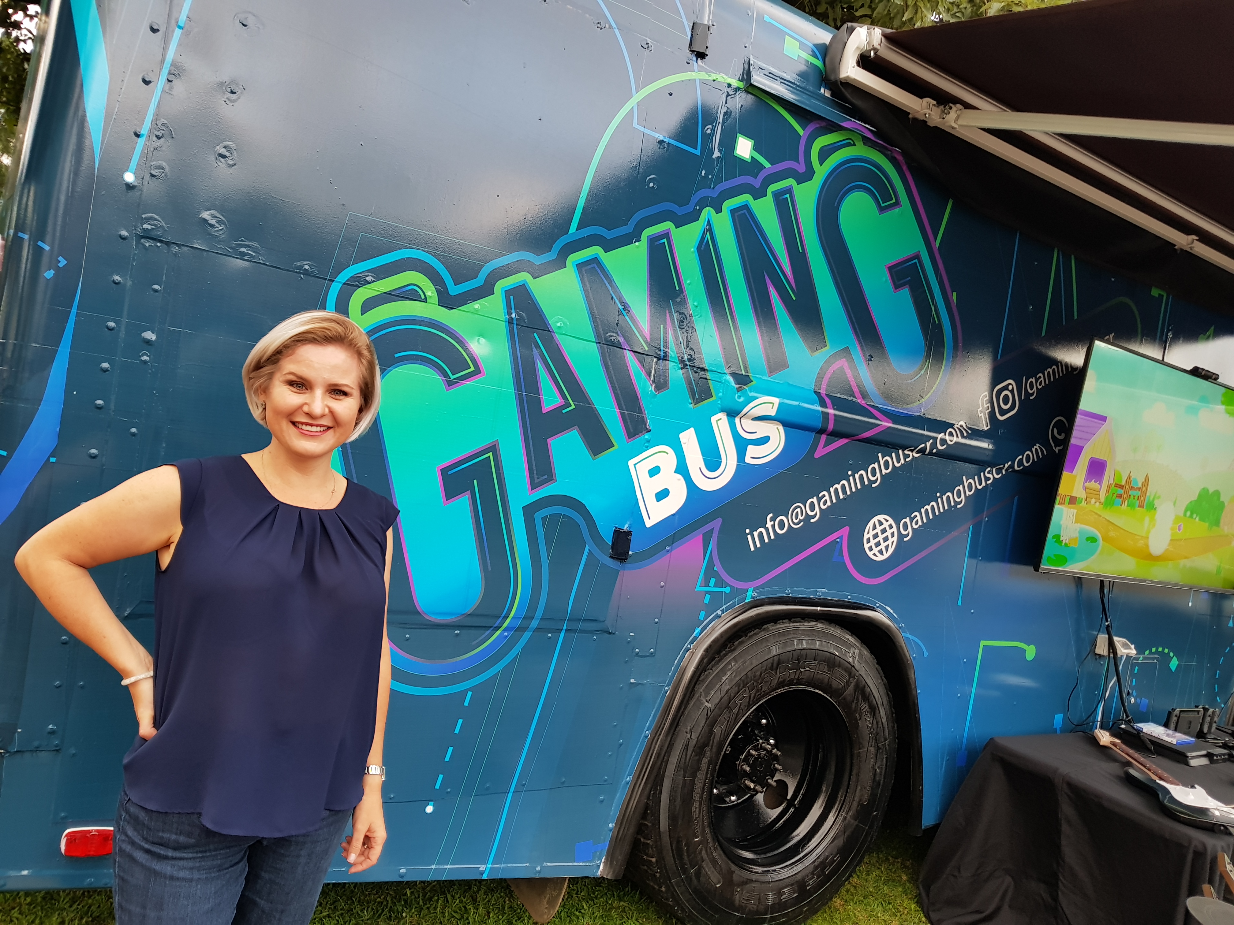 Llegó el primer Gaming Bus Costa Rica