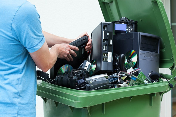 Cerca de 90%  de residuos eléctricos y el electrónicos son reciclables