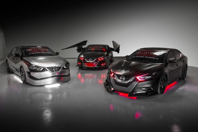 Nissan presenta seis vehículos inspirados en “Star Wars: El Último Jedi”