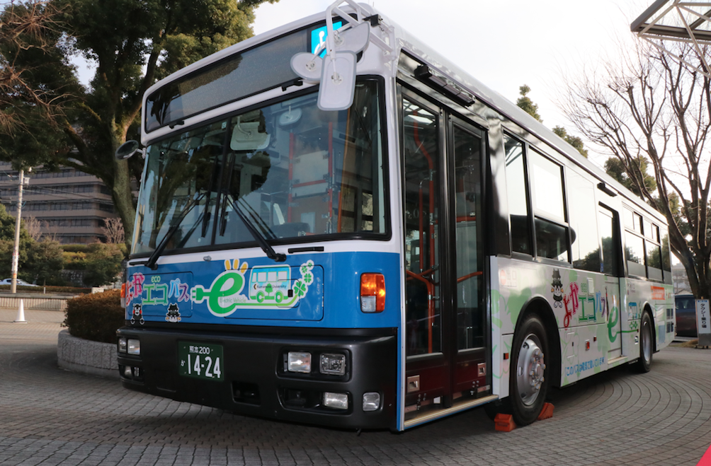 Tecnología de Nissan LEAF es utilizada en una prueba para autobuses eléctricos