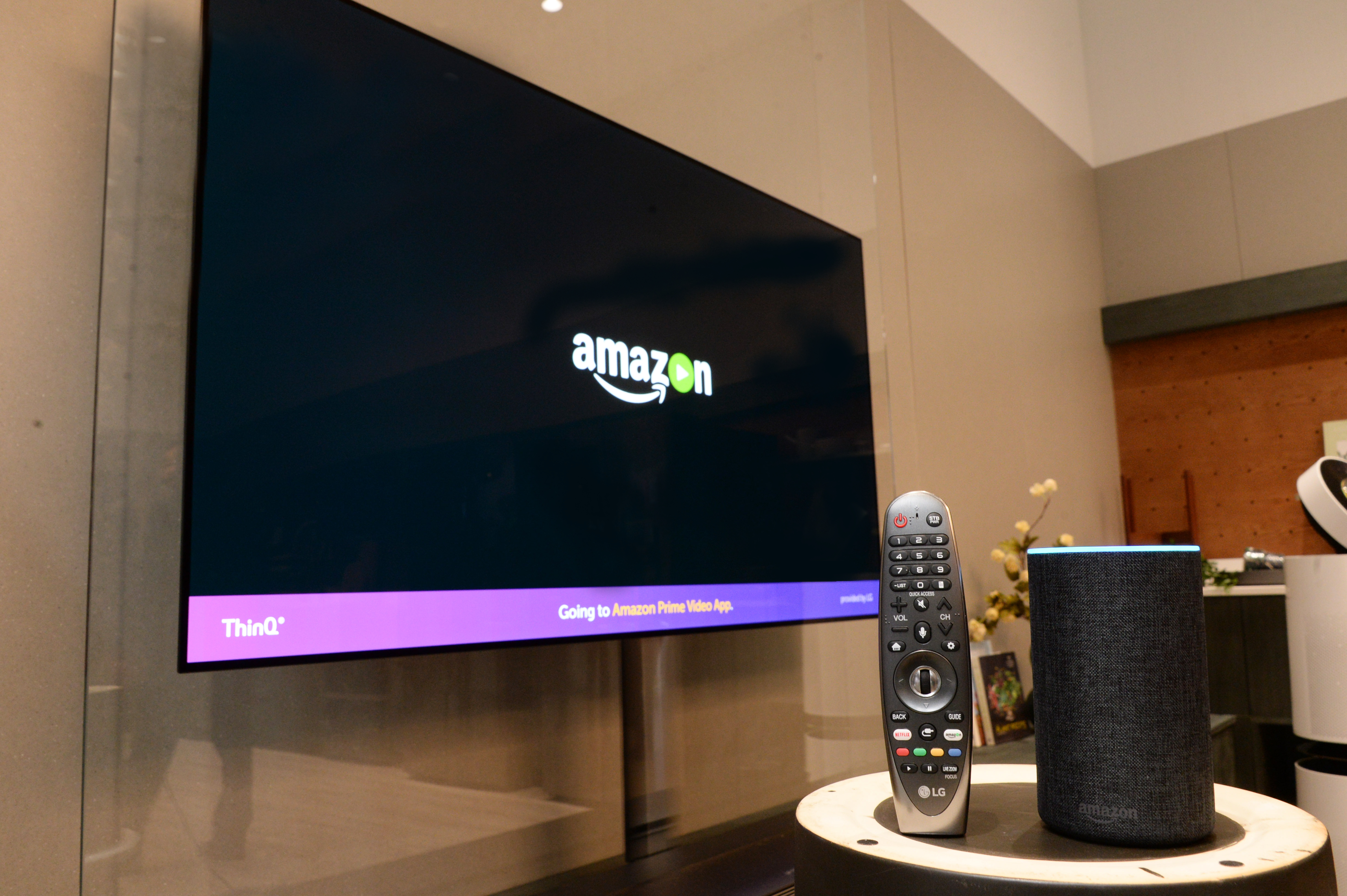 LG añade el soporte para Amazon Alexa en 2018 AI TV