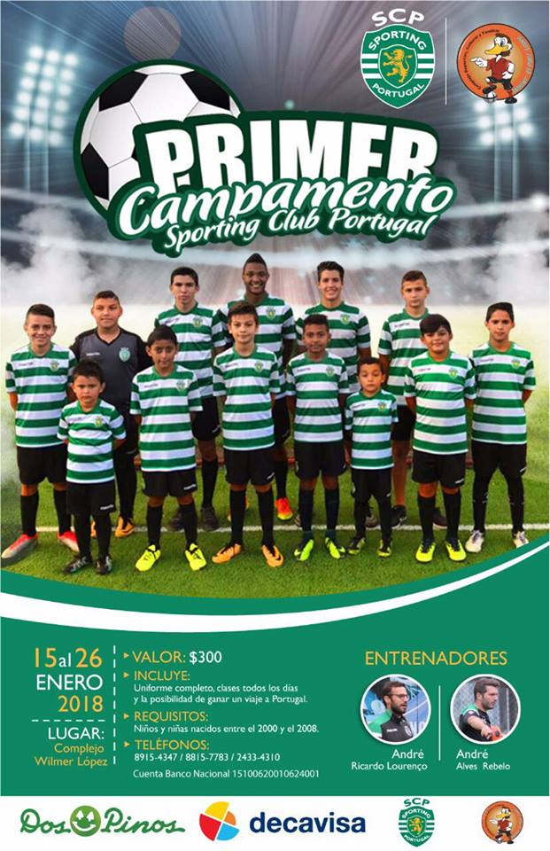 Sporting Club Portugal buscará talento nacional