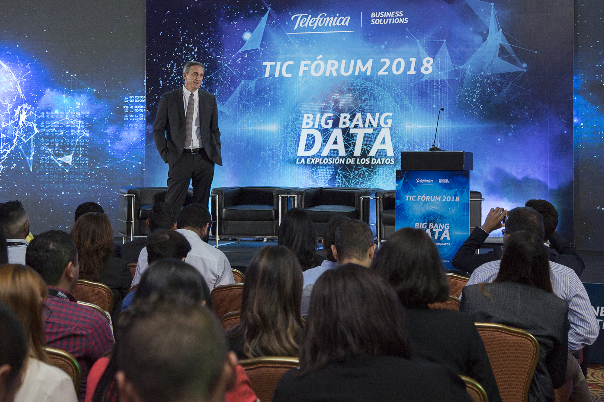 Evento organizado por Telefónica se enfocó en la riqueza del Big Data