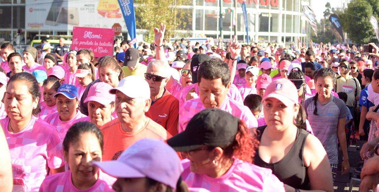 Miles de guatemaltecos se unen a la carrera- caminata Avon