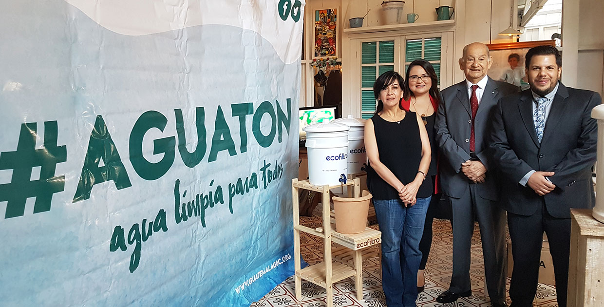 #Aguatón, iniciativa por el Día de Agua que busca beneficiar a guatemaltecos