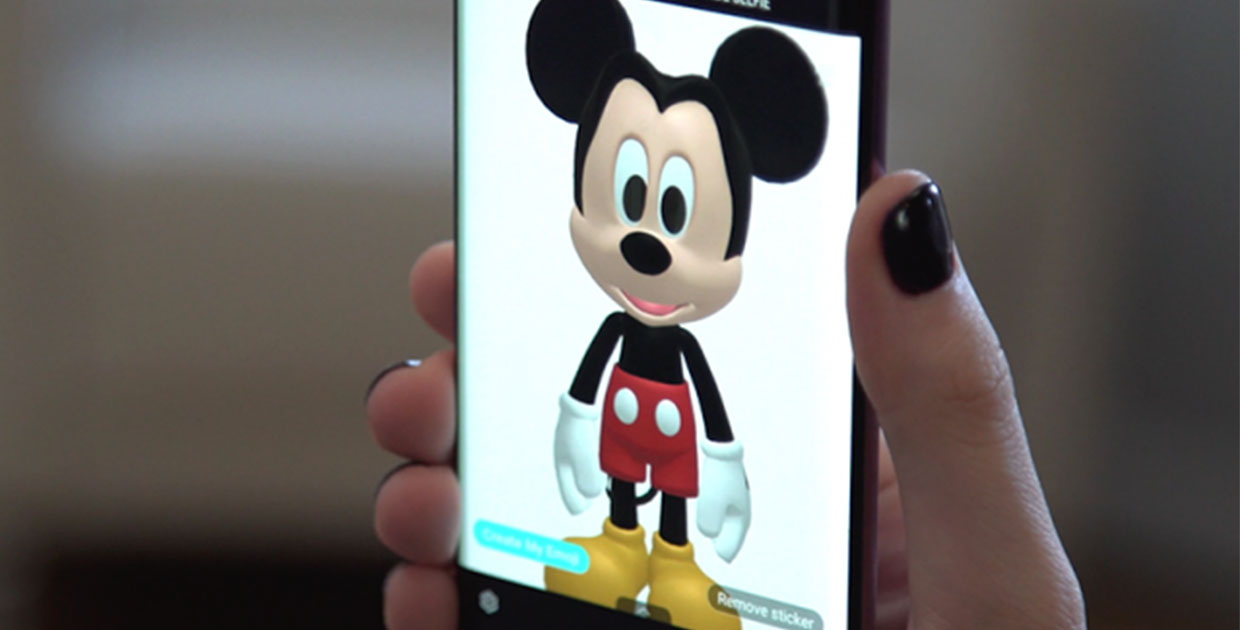 Samsung y Disney crean Emoji AR para el Galaxy S9 y S9+