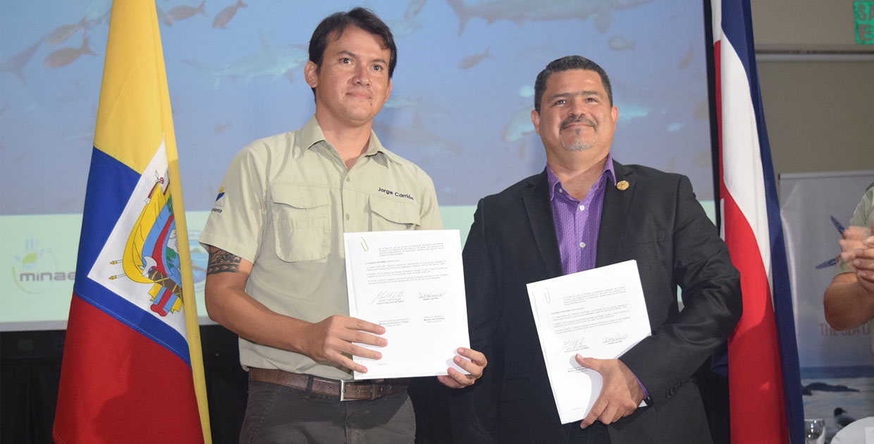 Costa Rica y Ecuador firman convenio de cooperación