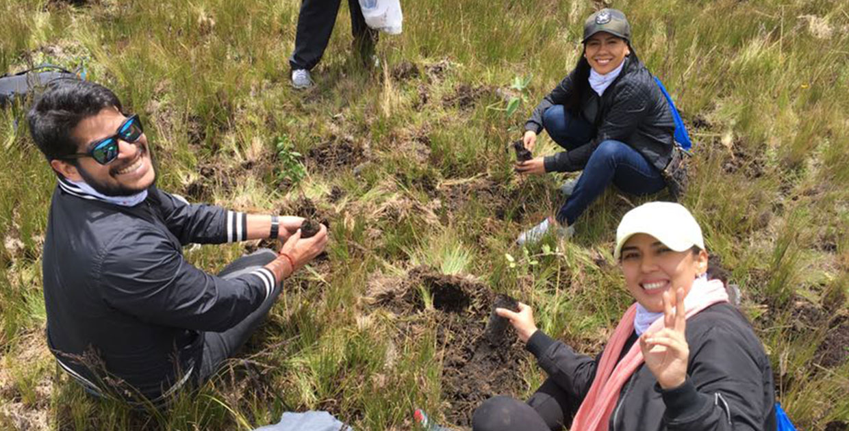 American Airlines apoya la actividad de reforestación más grande de Ecuador