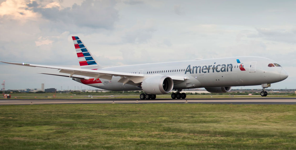 American Airlines amplia la flota de boeing 787