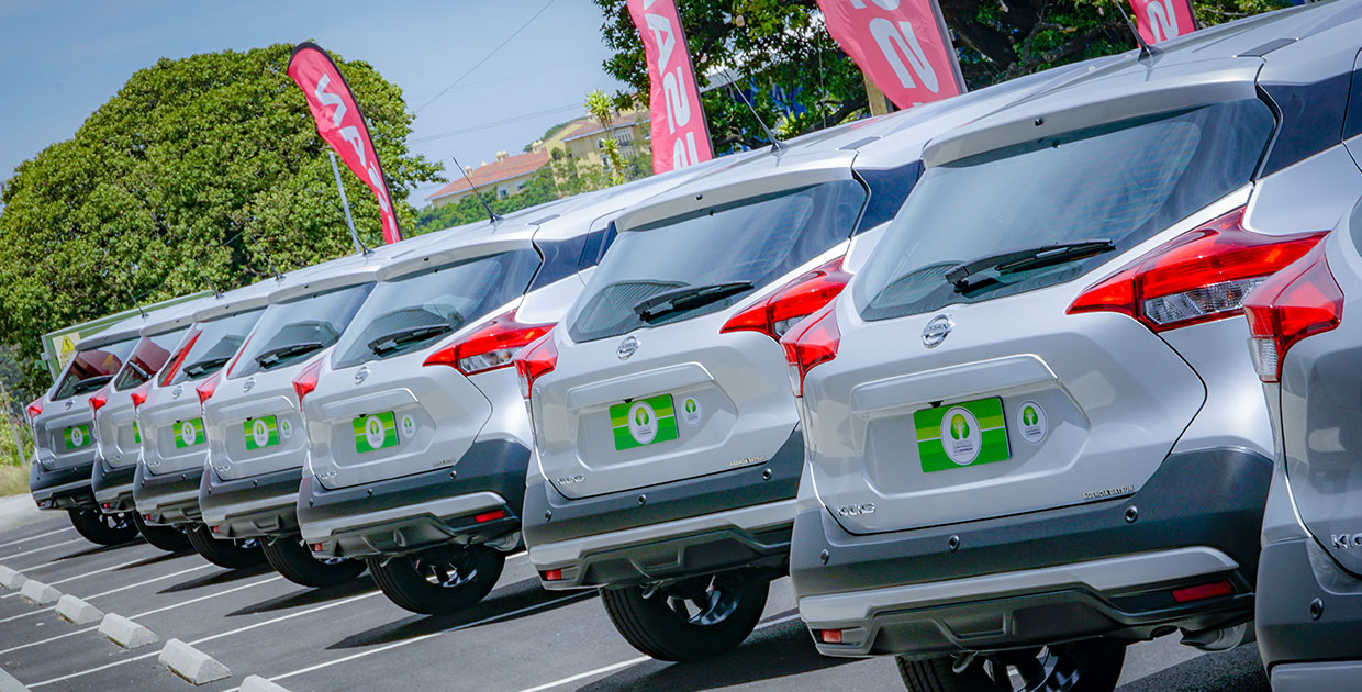 BCR es el primer banco con una flotilla carbono compensada