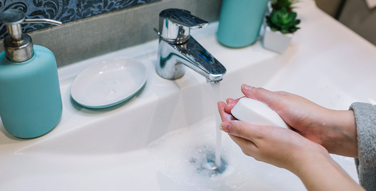 Bloquea los gérmenes con el lavado de manos