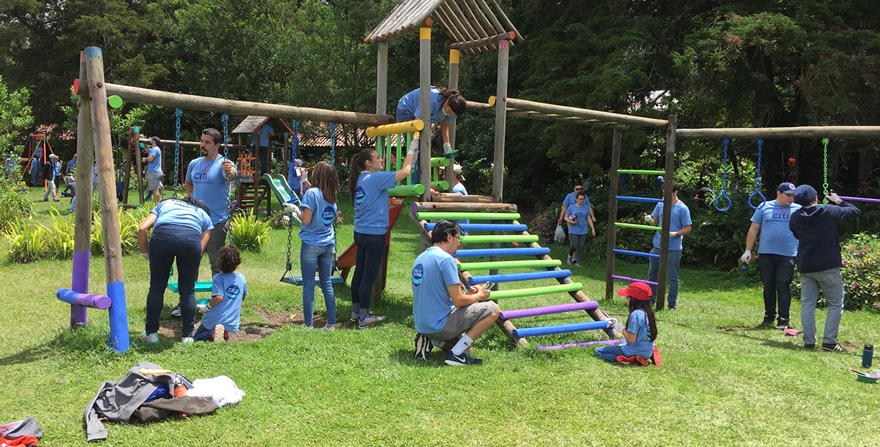 600 voluntarios de Citi participaron en la reforestación en comunidades