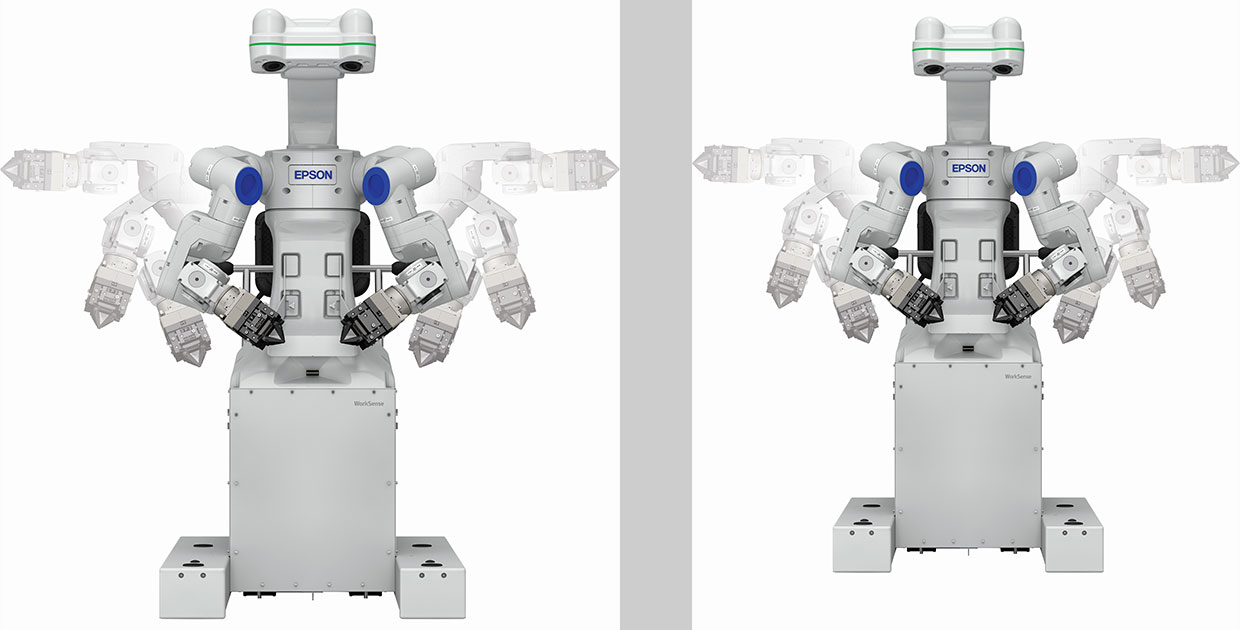 Epson presenta un robot inteligente que ve, siente, piensa y trabaja